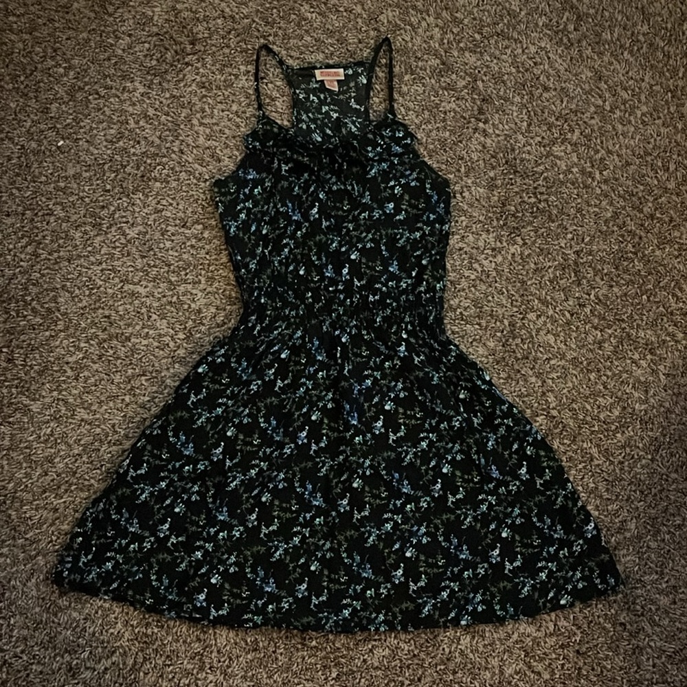 Target Mossimo Black Floral Sundress